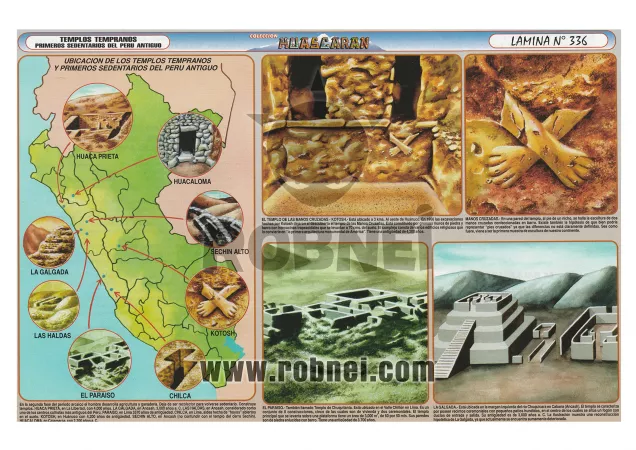 Templos Tempranos Primeros Sedentarios Del Peru Antiguo